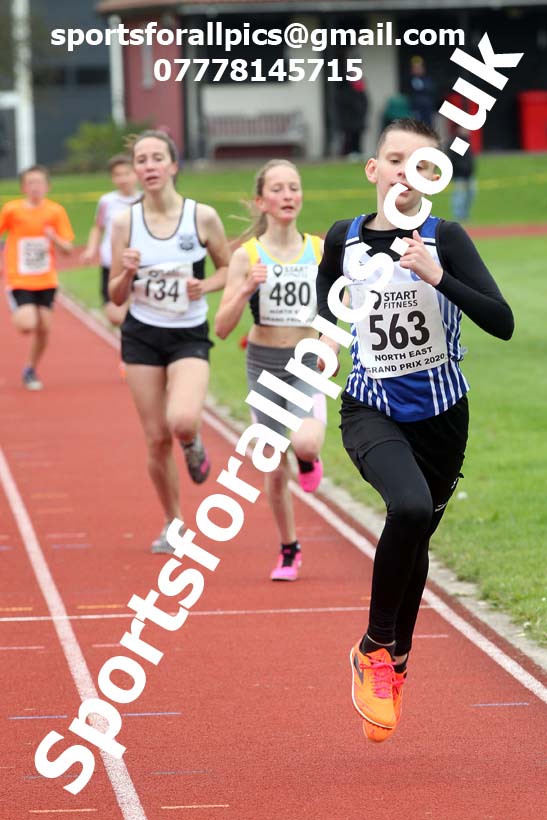 800 metres, NECAA Open Meeting, Morpeth, Sunday, September 27th. David T. Hewitson/Sports for All Pics